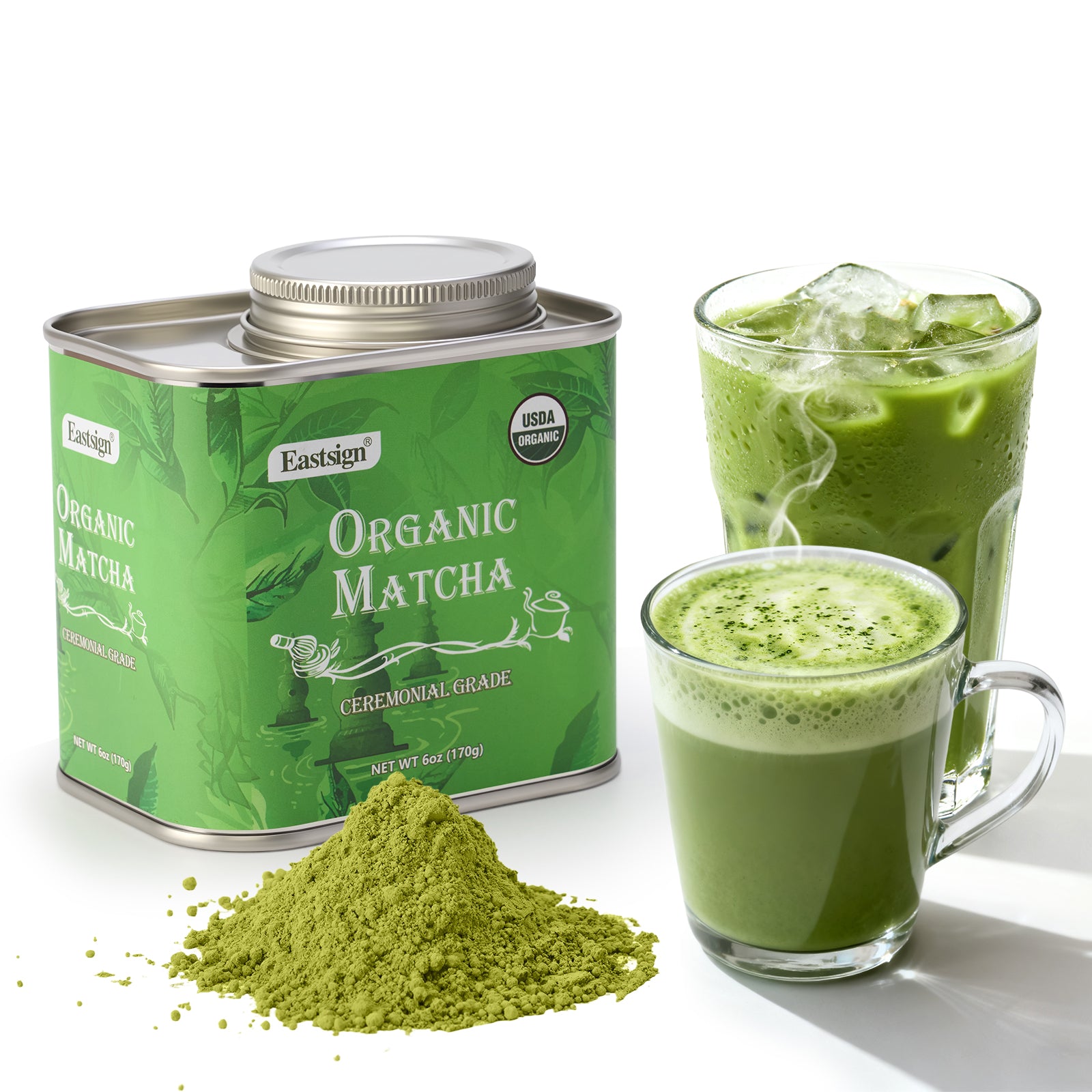 Organic Ceremonial Matcha Powder (Tin)