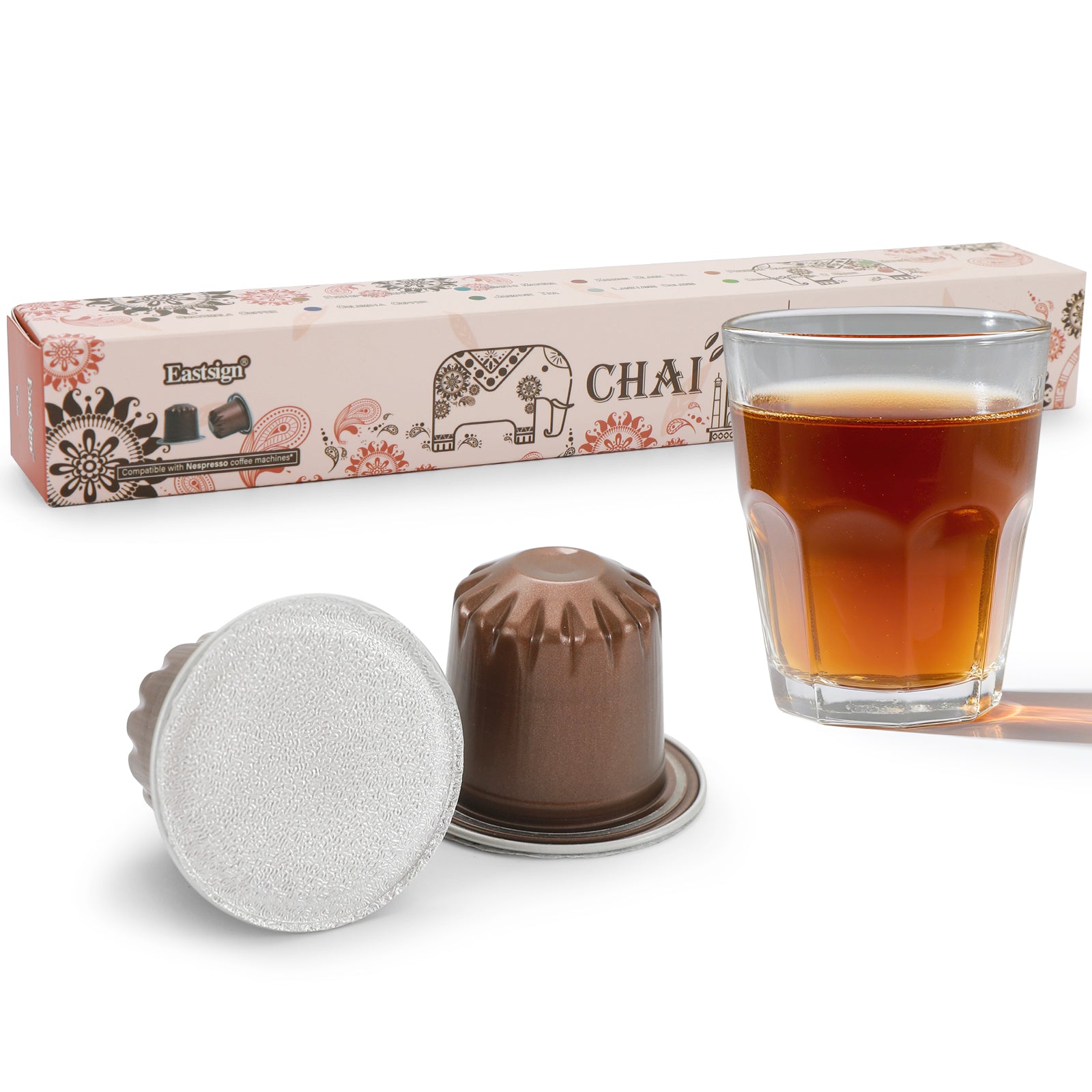 Chai Tea Capsules for Nespresso Original