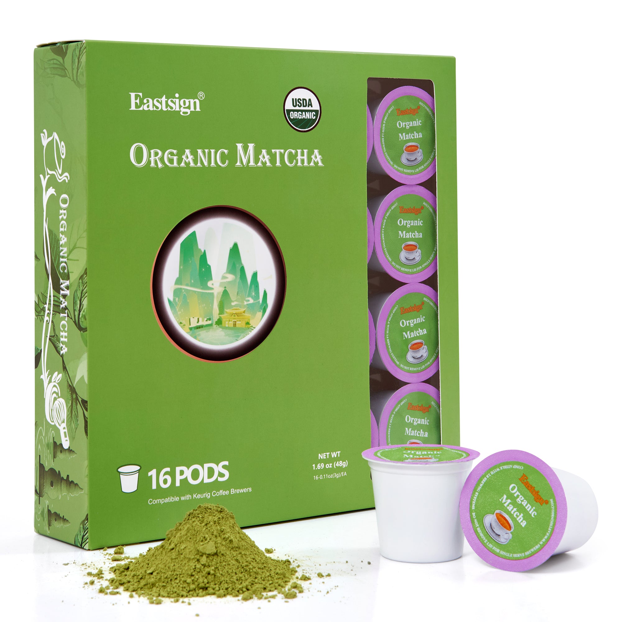Organic Matcha K-Cup Pods