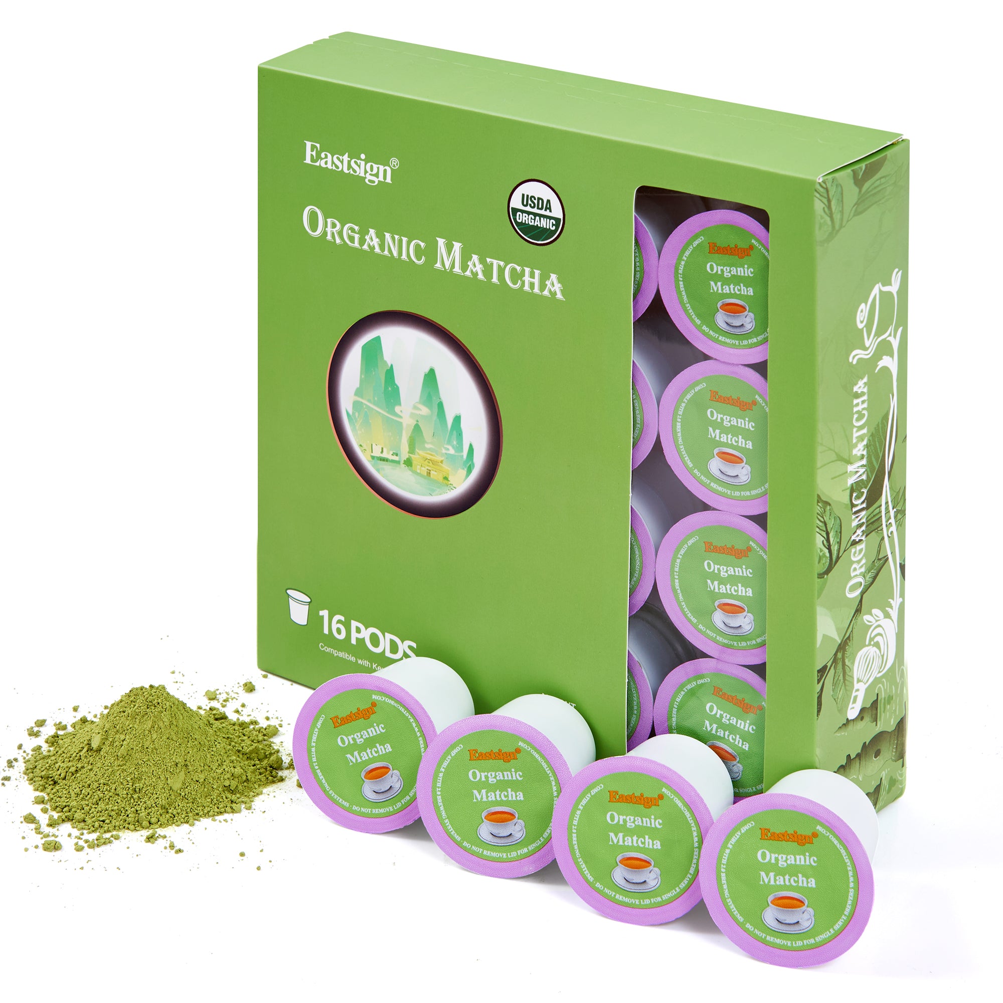 Organic Matcha K-Cup Pods