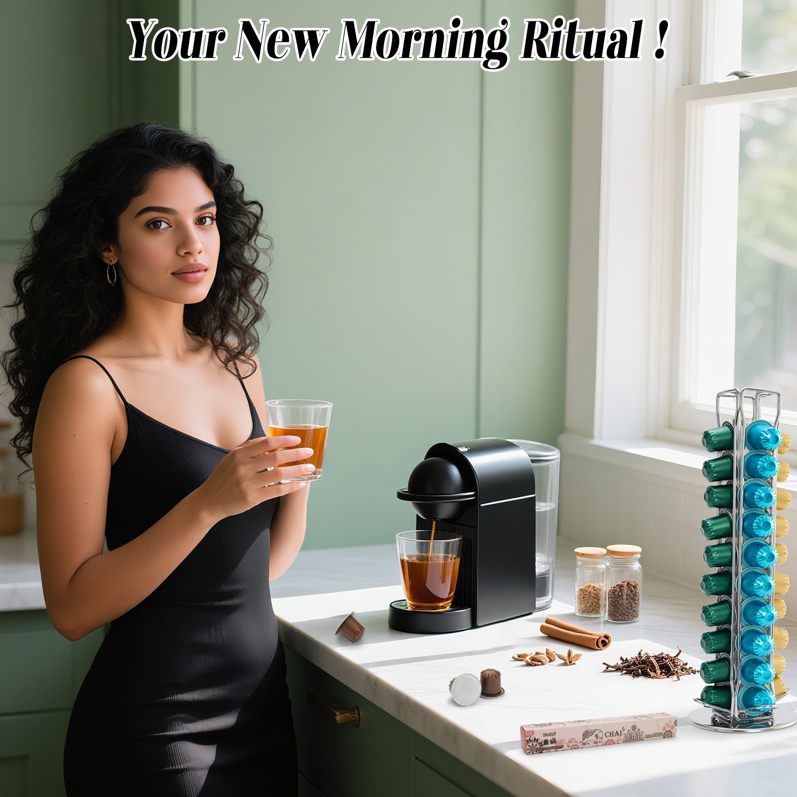 Chai Tea Capsules for Nespresso Original