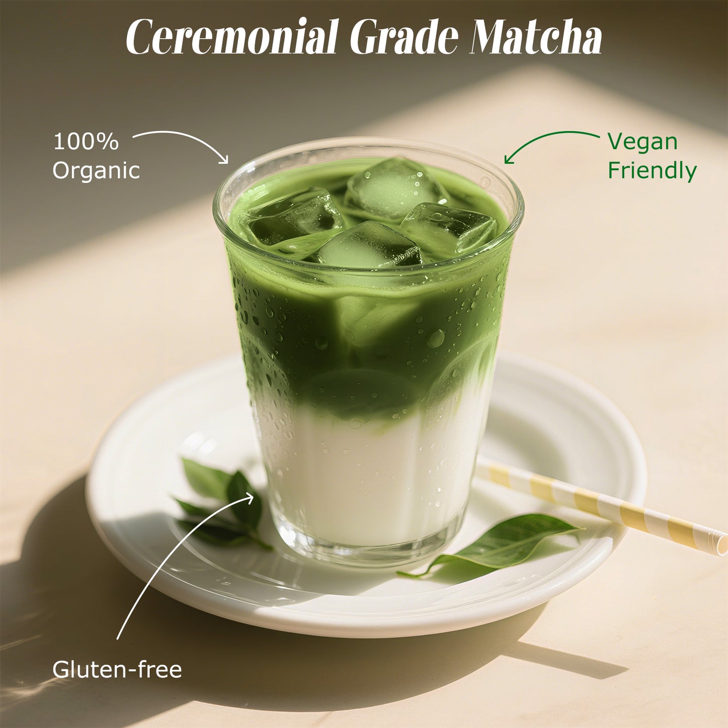 Organic Matcha Green Tea Capsule Unsweetened, Nespresso Original Compatible Pods,Recyclable Line Aluminium Capsules,10 Count (Pack of 1)