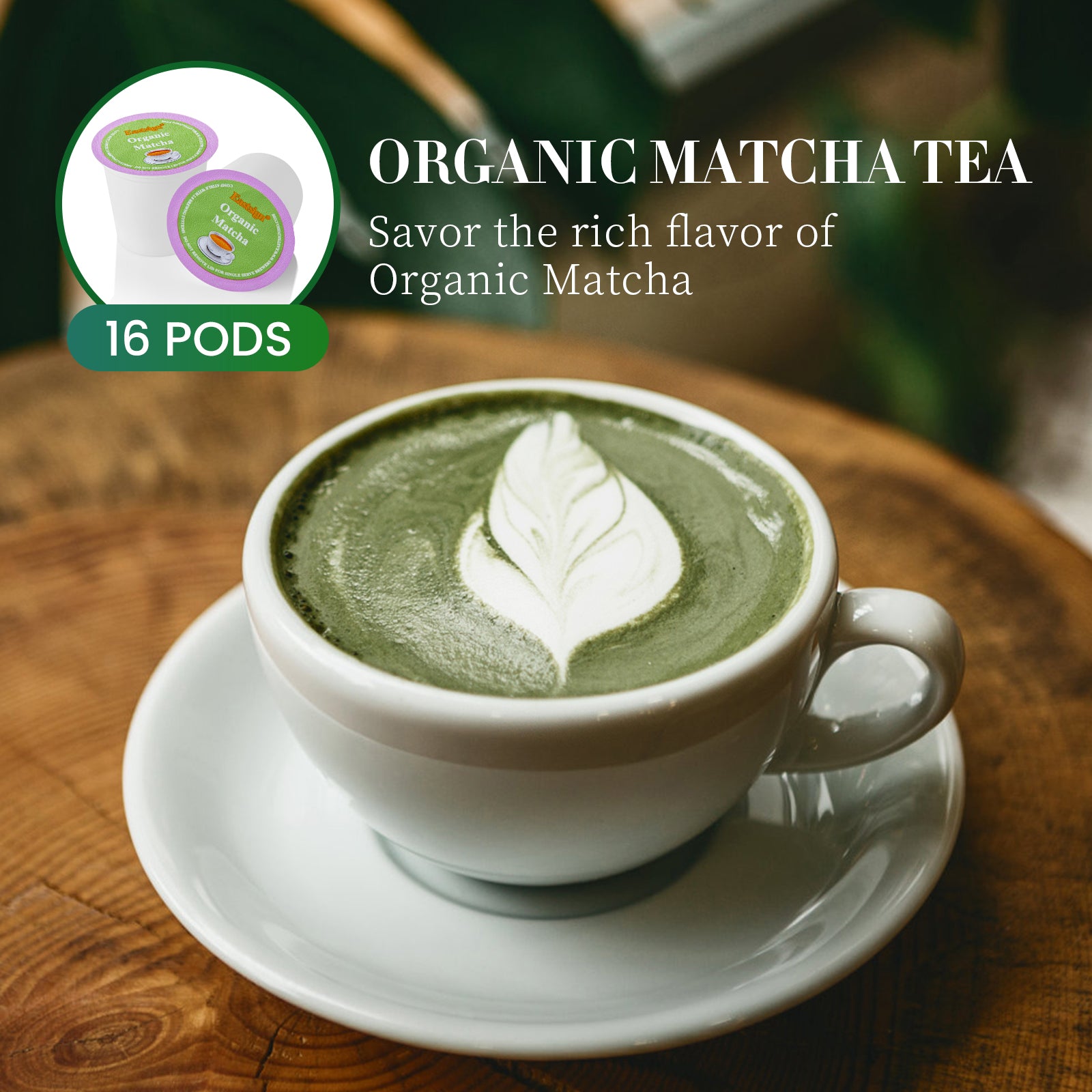 Organic Matcha K-Cup Pods