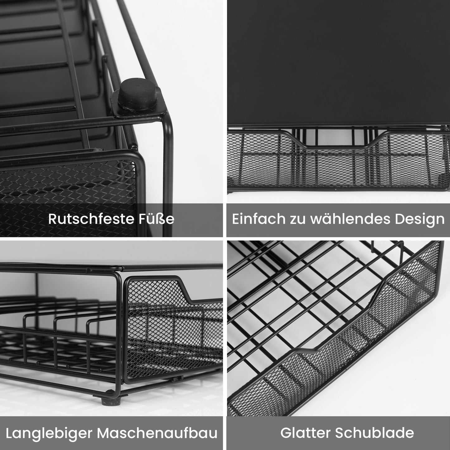 Tempered Glass Coffee Pod Drawer,Nespresso Vertuo Pod Holder Drawer for 40（1.35/2.7 floz) Vertuoline Pod, Nespresso Capsule Organizer Compatible with Vertuo Next Vertuo Plus,14.76"D x 12.99"W x 3.5"H