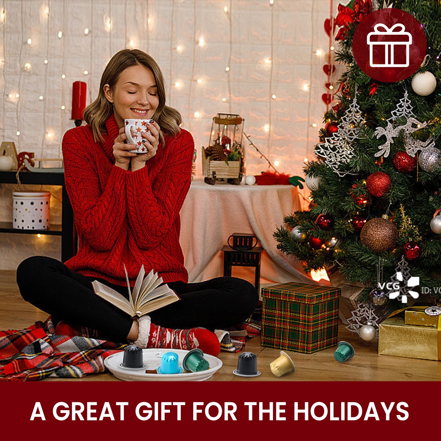 Eastsign's Chai Tea Pods,Chai Tea Capsules for Nespresso, Rich Masala Spice Blend(No Milk/Sugar Added), Compatible with Original Nespresso Machine, Recyclable Single Serve Tea Pods,10ct