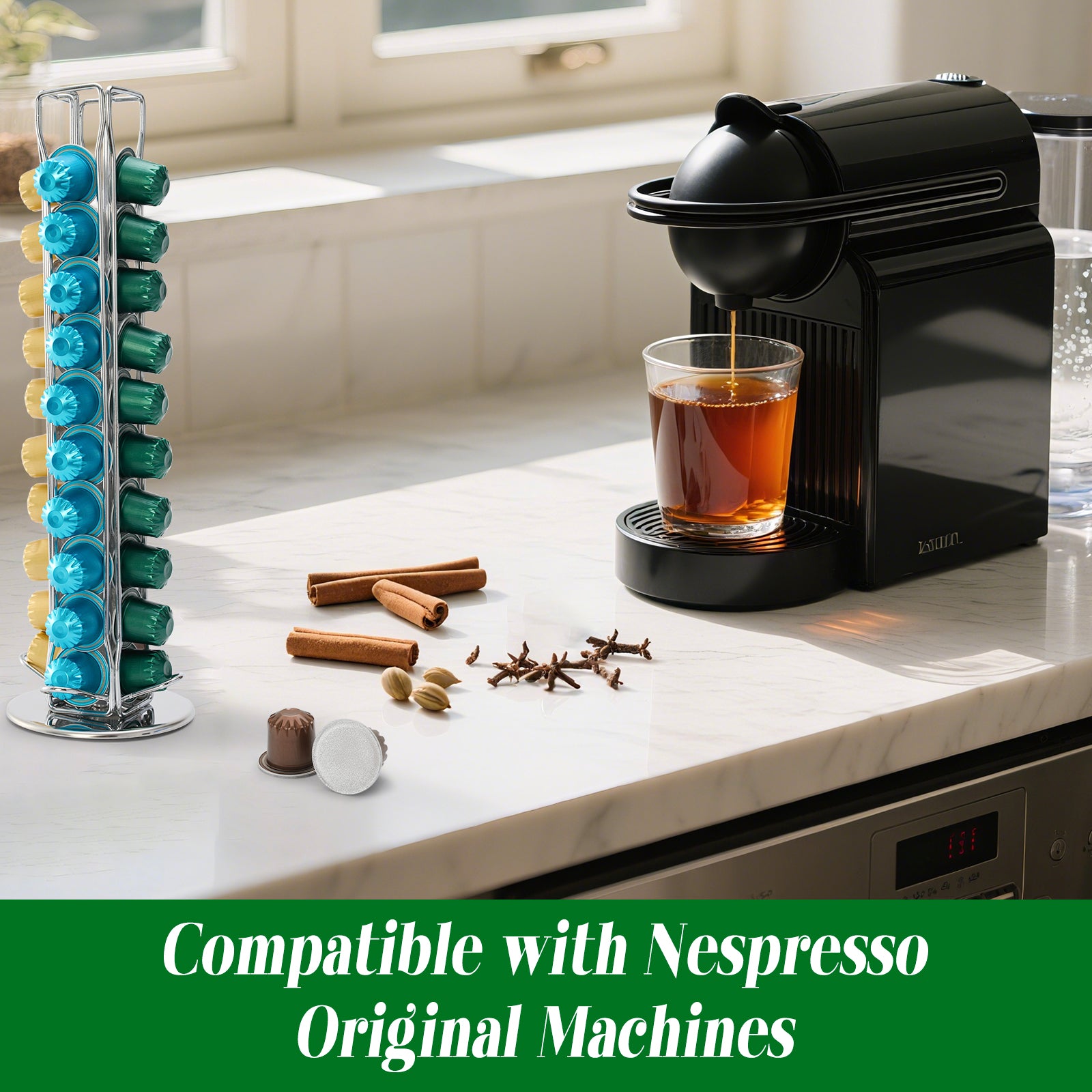 Chai Tea Capsules for Nespresso Original